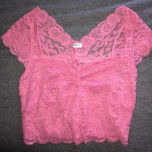 Garage crop top